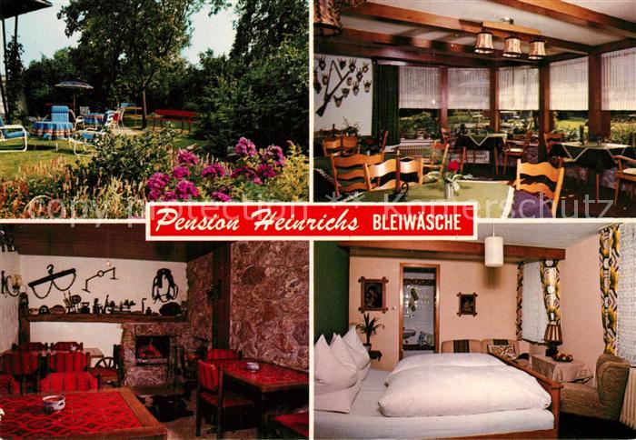 Bleiwaesche Pension Heinrichs Gaststaette Fremdenzimmer