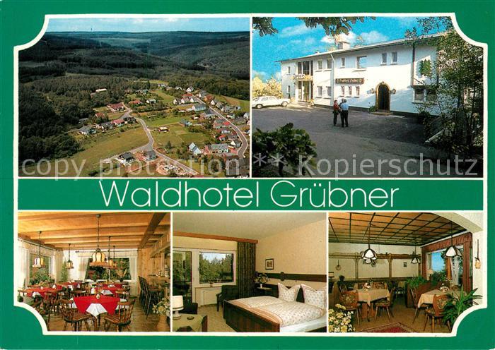 Hattgenstein Waldhotel Gruebner Restaurant Fremdenzimmer Erholungsort im Hochwal