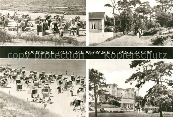 Usedom Strand Bungalows Promenade Kurhaus