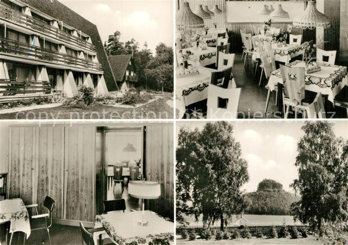 Schoena Bad Schandau Betriebsferienheim Waldhof VEB BMK Kohle und Energie Hoyers