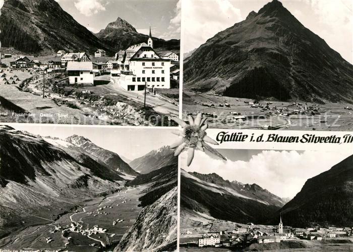 Galtuer Tirol Gesamtansicht mit Alpenpanorama