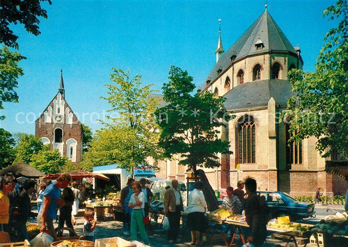 Norden Norddeich Ostfriesland Ludgerikirche am Markt