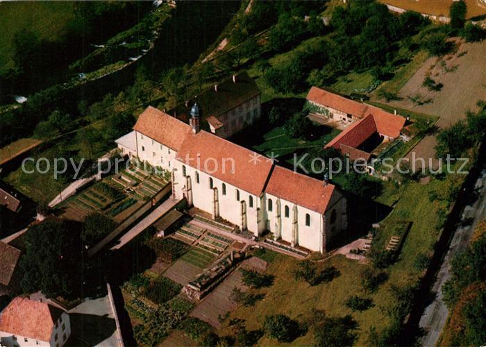 Schoenau Gemuenden Franziskaner Minoritenkloster Fliegeraufnahme