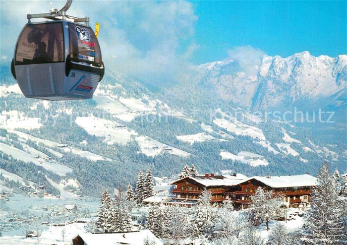 Sankt Johann Pongau Hotel Oberforsthof Bergbahn Winterpanorama Alpen