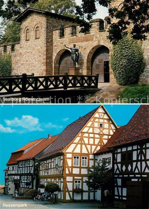 Neu-Anspach Saalburg Roemercastell Hessenpark Gasthaus Velte Zum Deutschen Haus