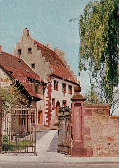 Babenhausen Hessen Burg mit Breschturm