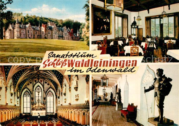 Ernsttal Baden Sanatorium Schloss Waldleiningen Kirche Restaurant Statuen