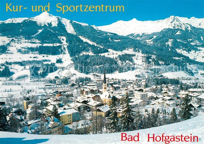 Bad Hofgastein Panorama Wintersportplatz Alpen