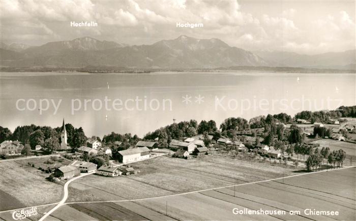 Gollenshausen Chiemsee Fliegeraufnahme