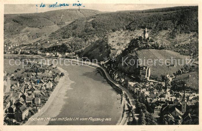 Cochem Mosel Fliegeraufnahme Sehl