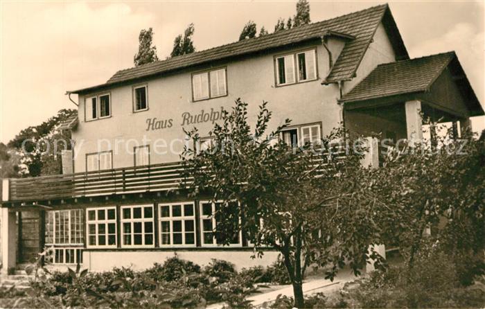 Blankenhain Thueringen FDGB Vertragsheim Haus Rudolph