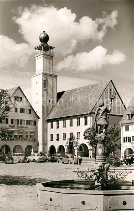 Freudenstadt Marktplatz Rathaus