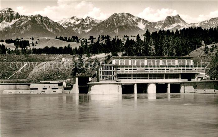 Rosshaupten Forggensee Grosskraftwerk