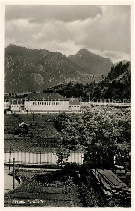 Fuessen Allgaeu Turnhalle