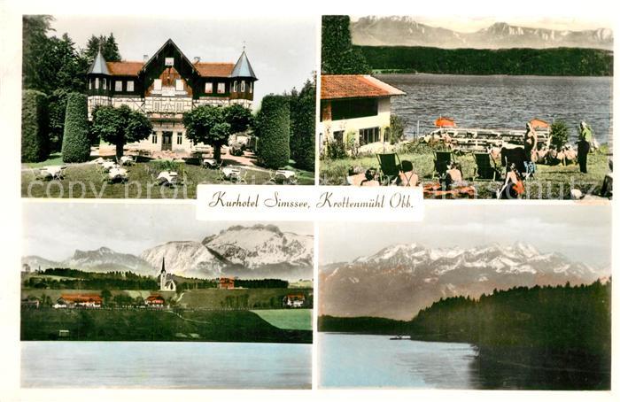 Krottenmuehl Soechtenau Rosenheim Bayern Kurhotel Simssee