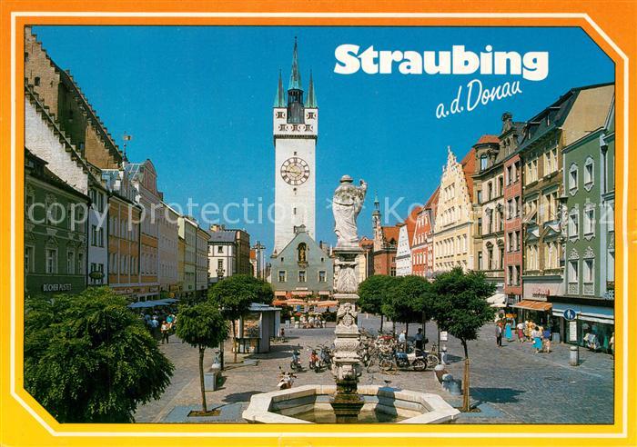 Straubing Ludwigsplatz Rathaus