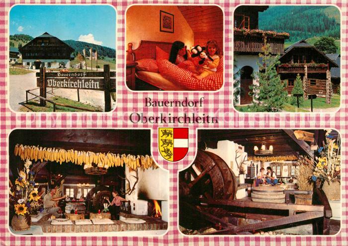 Bad Kleinkirchheim Kaernten Bauerndorf Oberkirchlein Sankt Oswald