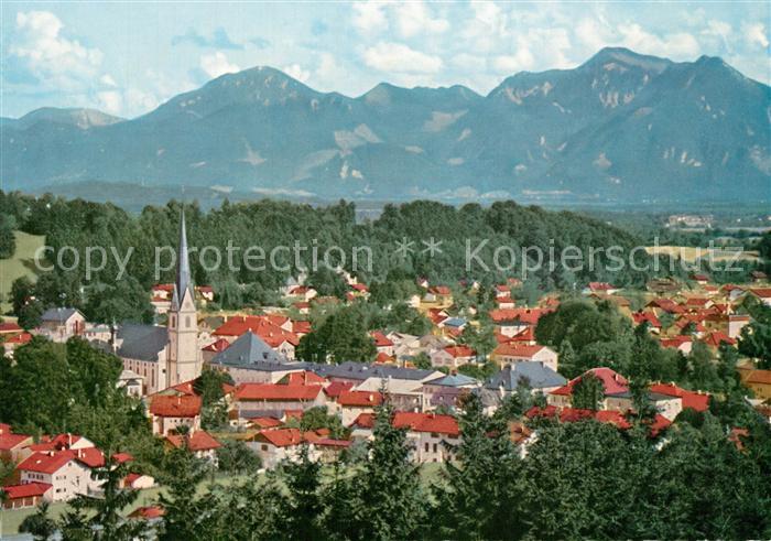 Prien Chiemsee Panorama Hochgern