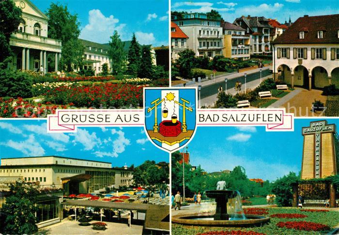 Bad Salzuflen Kurpark Kurklinik Brunnen Thermalbad