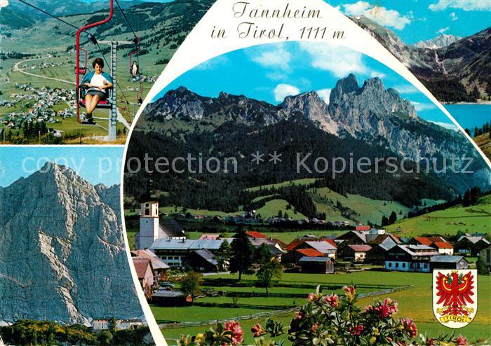Tannheim Tirol Sesselbahn Panorama