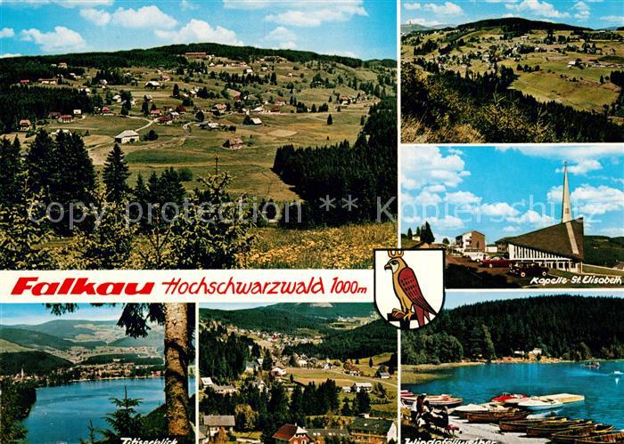 Falkau Kapelle Sankt Elisabeth Titiseeblick Panorama