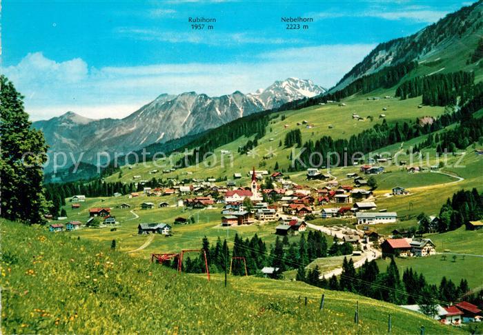 Riezlern Kleinwalsertal Vorarlberg Panorama