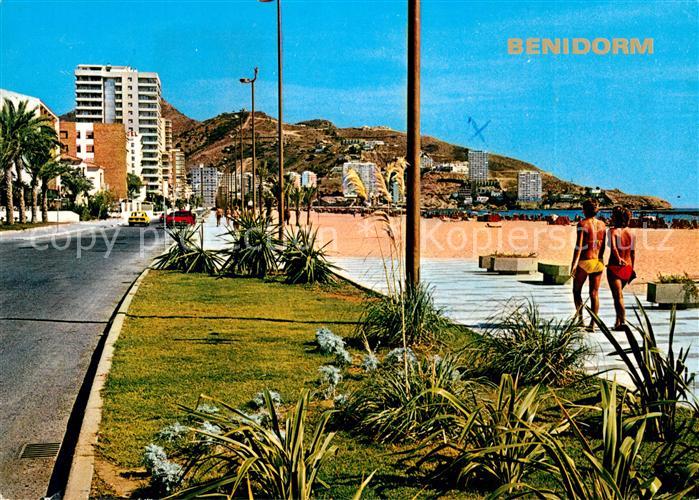 Benidorm Strand Promenade