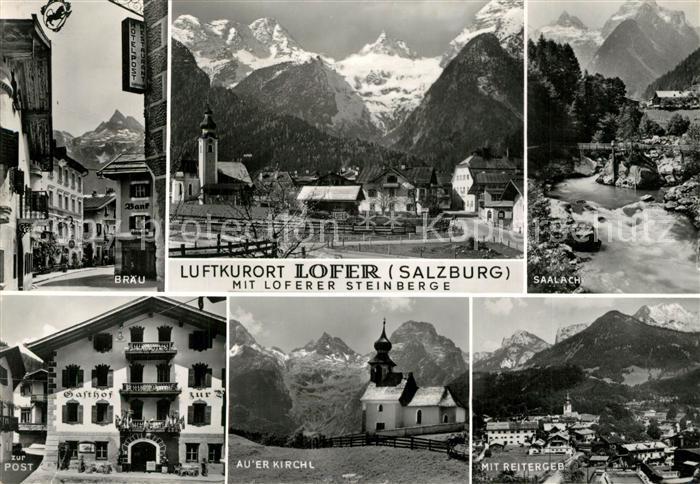 Lofer Braeu Auer Kirchl Gasthof Zur Post Saalach