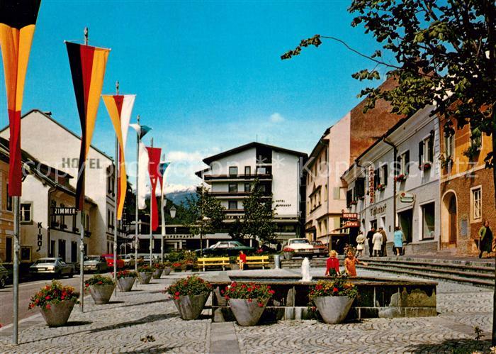 Obervellach Kaernten Hauptplatz Hotel