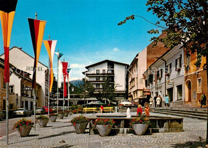 Obervellach Kaernten Hauptplatz Hotel
