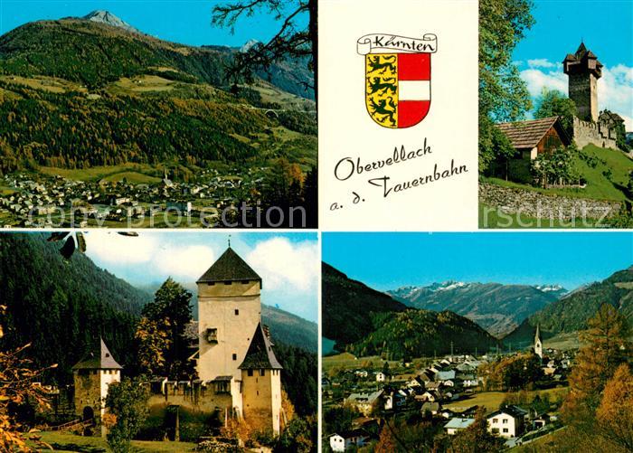 Obervellach Kaernten Panoramen Burg Falkenstein Burg Groppenstein