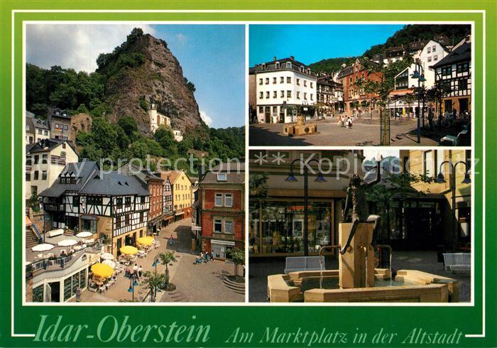 Idar-Oberstein Marktplatz Brunnen