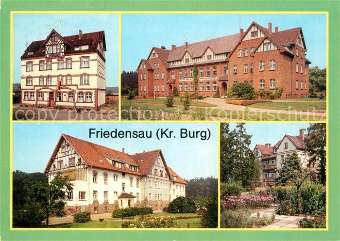 Friedensau Rat der Gemeinde Neue Schule Altersheim Anlage Erholungsheim