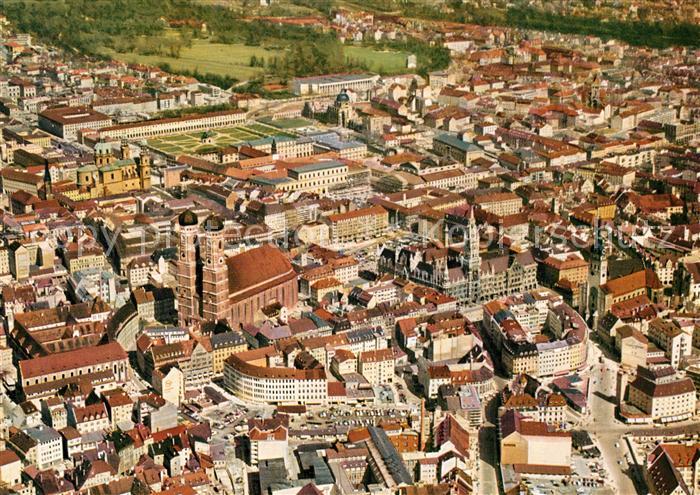 Muenchen Fliegeraufnahme