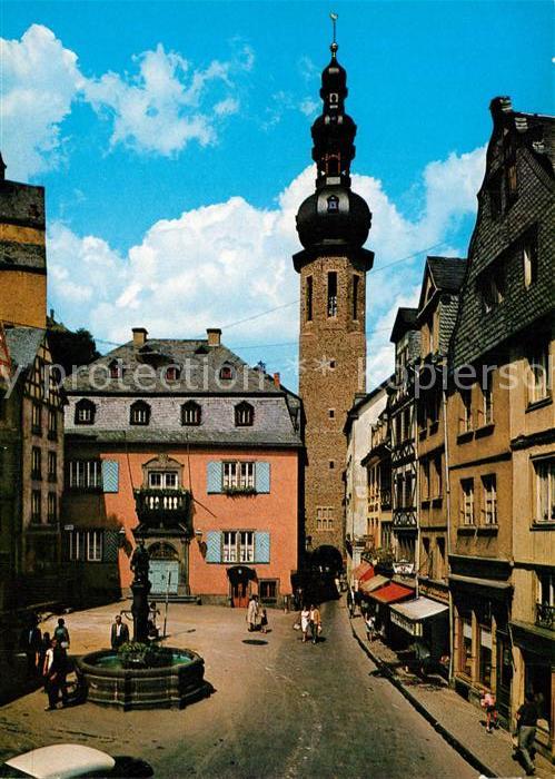 Cochem Mosel Marktplatz Rathaus