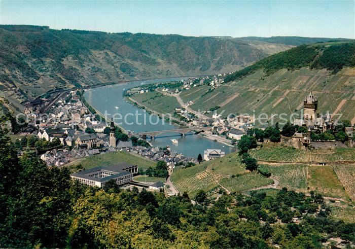 Cochem Mosel Fliegeraufnahme