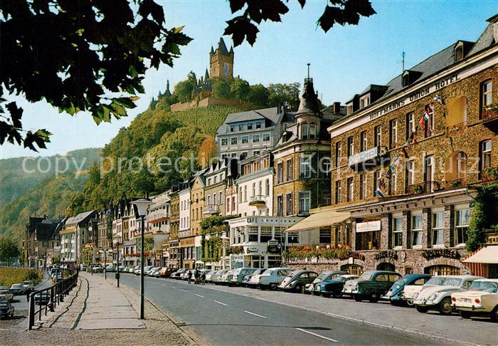 Cochem Mosel Promenade Burg Cochem