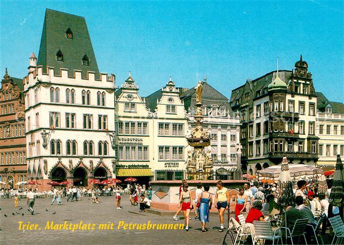 Trier Marktplatz Petrusbrunnen