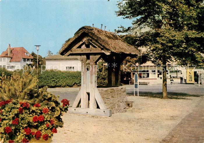 Cuxhaven Duhnen Nordseebad Dorfbrunnen