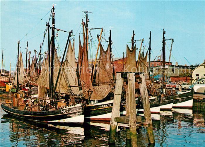 Cuxhaven Nordseebad Fischkutter