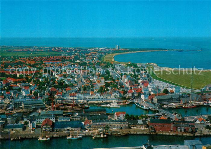 Cuxhaven Nordseebad Fliegeraufnahme