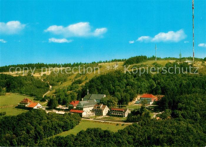 Kreuzberg Rhoen Kloster Fernsehsender Fliegeraufnahme