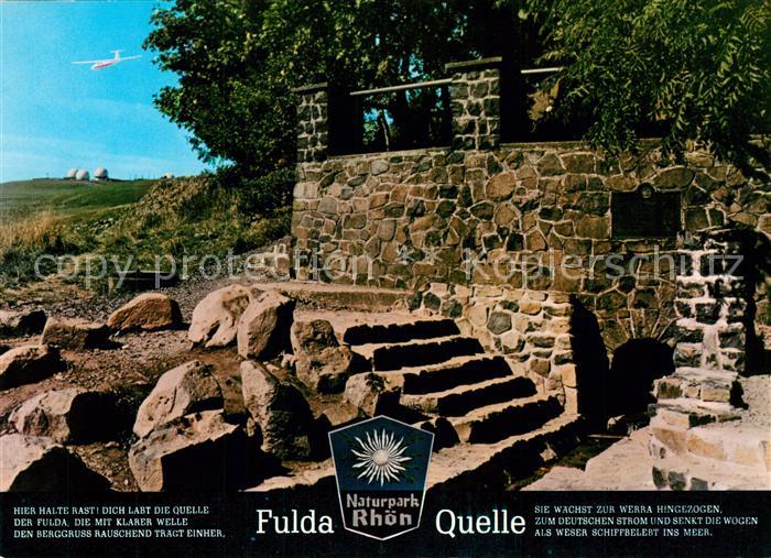 Wasserkuppe Rhoen Fuldaquelle