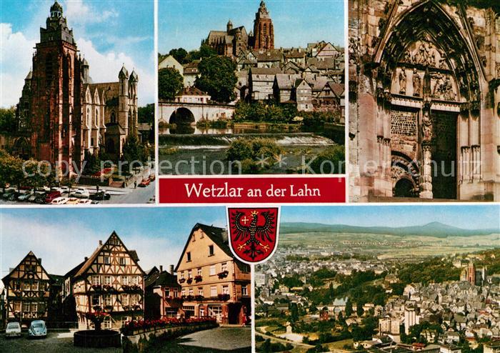Wetzlar Kirche Schloss Fachwerkhaeuser Panorama