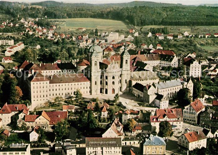 Weingarten Wuerttemberg Fliegeraufnahme Benediktinerabtei