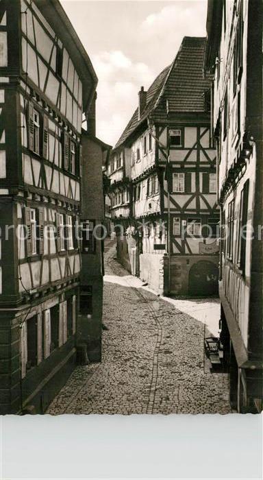 Mosbach Baden Schwanengasse Fachwerk