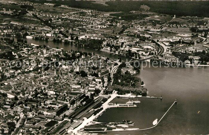 Konstanz Bodensee Fliegeraufnahme