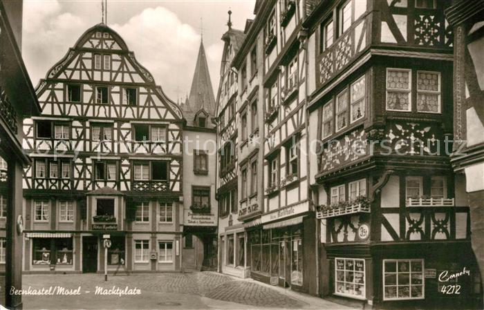 Bernkastel-Kues Marktplatz Fachwerk