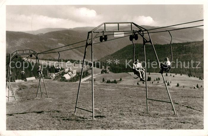 Feldberg Schwarzwald Sessellift