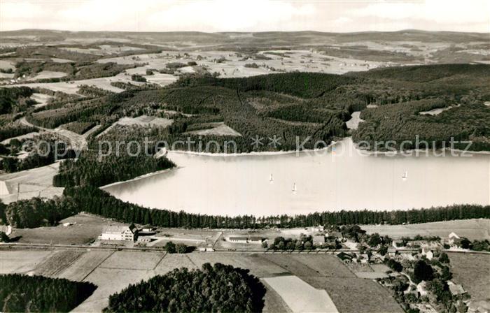 Marienheide Brucher-Talsperre Fliegeraufnahme